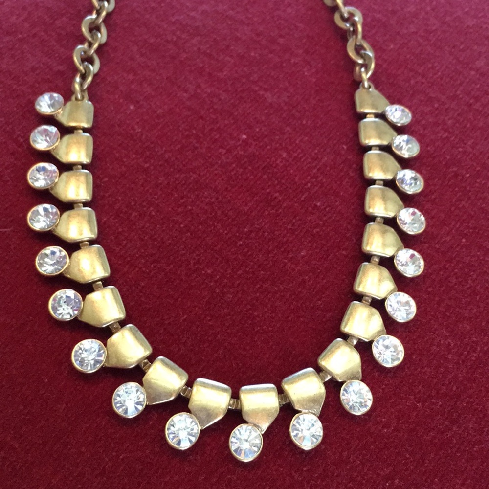 JCREW Vintage Rhinestone Necklace